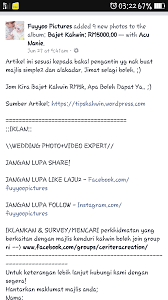Sabtu 9hb september lepas asid, abang, fendi, pak din dan isterinya pergi ke majlis perkahwinan raja muhalli hj. Blog Tips Perkahwinan Tips Perkahwinan Tips Majlis Kahwin Merancang Perkahwinan Wedding Tips Aturcara Majlis Kahwin
