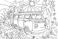 Volkswagen Kombi Colouring Pages Page 2 Bunny Coloring Pages Colouring Pages Coloring Pages