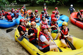 It takes 2 hours ride from. Kampar River Gopeng Raftasia