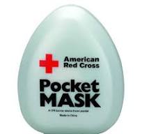 Pocket CPR Mask, Universal, Clamshell