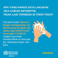 Basahi seluruh tangan dengan air bersih mengalir gosok sabun ke telapak, punggung tangan dan sela jari bilas tangan dengan air bersih mengalir 9 Poster Gambar Cara Mencuci Tangan Edukasi Cegah Virus Corona Covid 19 Bisa Dibagikan Ke Medsos Tribun Manado