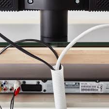 Pin By R Welvaadt On Home Office Cable Organizer Hide Cables Cord Organization