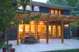 While opinions vary on what. Pergola Attached To House Houzz