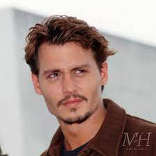 Johnny depp's hairstyles are as iconic and famous as the actor himself. Johnny Depp 90s Grown Out Classic Taper Hairstyle