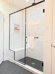 Custom Glass Shower Doors And Shower Enclosures With Matte Black Finish Frame And Hardware Matte Black Black Shower Doors Frameless Shower Doors Shower Doors