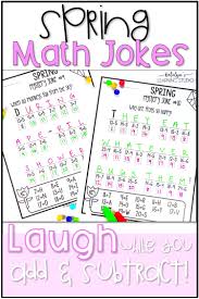 These Spring Math Printables For 1st And 2nd Grade Give Elementary School Students Practice Solving Basic Ad Spring Math Worksheets Spring Math Math Worksheets
