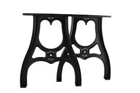Set Of 2 16 Cast Aluminum Cast Iron Table Bench Legs Etsy Metal Table Legs Table Legs Iron Table