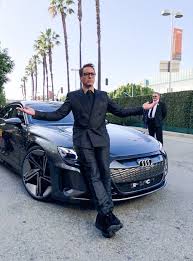 Maybe you would like to learn more about one of these? Tony Stark Shows Up To The Avengers Endgame Premiere In The Audi E Tron Gt Robert Downey Jr Audi E Tron Downey Junior