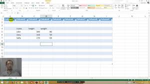 To clear the format from the table, highlight or click in the table you wish to remove the formatting from. Excel Can T Get Rid Of Column 1 Column 2 Header Names Fix Remove Table Youtube