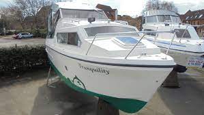 The boat is powered by an economical honda 30hp outboard engine. Viking 21 Narrow Beam Motor Boats For Sale In Nottinghamshire East Midlands Boats And Outboards Boat Motors For Sale Boats For Sale Boat
