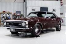 Image result for Cordovan Maroon 1968 Camaro