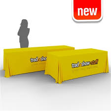 8 6ft Convertible Trade Show Table Cover W Full Color Logo In 2020 Trade Show Table Covers Convertible Table Table Covers
