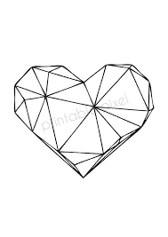 Unfortunately, when starting out we were pressed on time and we did not create this. Geometric Tattoo Black On White Heart Geometric Art Scandinavian Design Poster Wall Decoration Minimalist Art Xxl Poster 70x100 24x36 50x70 A4 Tattooviral Com Your Number One Source For Daily Tattoo