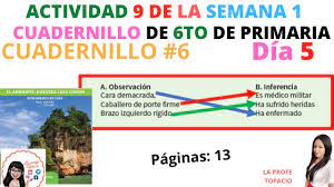Como llenar el cuadernillo 6 entero es uno de los libros de ccc revisados aquí. Actividad 1 De Cierre De 6to Del Cuadernillo 6 Produccion Final Paginas Youtube