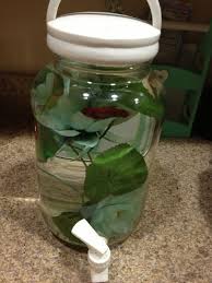 1 Gallon Summer Juice Dispenser Got From Target Last Year Silk Flowers From Michael S Instant Betta Fish Bowl P Betta Fish Bowl Fish Bowl Summer Juice