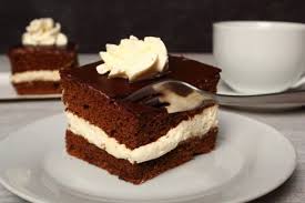 Pan Di Spagna Al Cioccolato Ripieno Al Latte Pan Di Spagna Al Cioccolato Cioccolato Ripieno Dolci