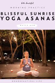20 Minute Gentle Morning Yoga Practice Boho Beautiful In 2020 Gentle Morning Yoga Morning Yoga Morning Yoga Sequences