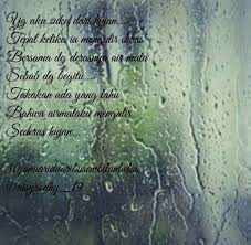 Masih Ttg Hujan Hujan Tahu Kutipan