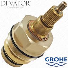 This grohe shower valve should not have loose handles. Grohe 47598000 Thermostatic Cartridge With Piston And Wax Element Control Unit For Avensys And Grohmaster Valves Spare Part Number Grohe 47598000