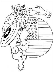 Kids N Fun De 22 Ausmalbilder Von Captain America
