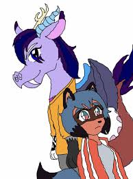『 brand new animal oc ; 2413520 Safe Oc Oc Adean The Draconequus Draconequus Tanooki Anthro Anime Bna Brand New Animal Crossover Michiru Kagemori Raccoon Dog Derpibooru