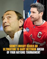 Crosby is the only one who could make Bettman listen… Info below.