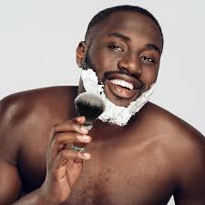 Men's Beard Shaving Brush Barber Salon Men Beard Cleaning Grooming P6C4