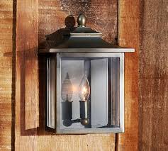There are 142 pottery barn light for sale on etsy, and they cost $51.65 on average. Classic Lantern Outdoor Sconce Pottery Barn
