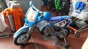 Cross / enduro in vendita in lombardia: Feber Mini Moto Elettrica Blu Per Bimbi Bambini Da Cross 6v Usata Eur 45 00 Picclick It