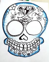 See sugar skull designs stock video clips. Smart Class Super Simple Step By Step Sugar Skulls Drawing Halloween Art Lessons Skulls Drawing Sugar Skulls Drawing