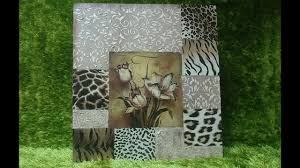 ديكوباج و دمج بين صور منوعة و استنسل printed shower curtain decoupage the creator