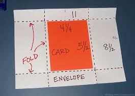 First, make a square that's the size you need as determined by the widget above. Making Envelopes Here S How To Make An Envelope For A Card Of Any Size Or Shape Step By Step Diy Envelope Tutorial Instructions The Art And Crafts Guide