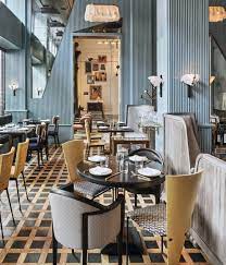 Villon Villonsf On Instagram The Stage Is Set Villonsf Properhotels Modern Restaurant Design Restaurant Lounge Restaurant Interior