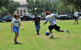 American football can seem like a bunch of guys repeatedly crashing into each other until you understand some of the basics and start to see the strategy involved. Kickball Wikipedia