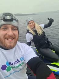 Kilmarnock man completes paddleboard challenge to raise vital funds for  Break the Silence