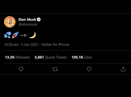 Elon Musk Sends Cumrocket Crypto Price To The Moon After Explicit Emoji Tweet The Independent