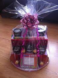 Birthday Hamper With Lush Products Birthday Hampers Diy Crafts Diy And Crafts