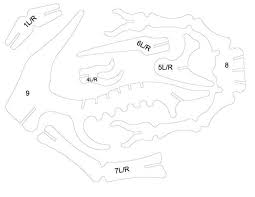 Cardboard Dinosaur Puzzle Dinosaur Puzzles Art And Hobby Cardboard Puzzle