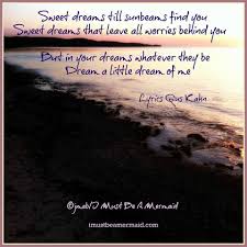 Скачивай и слушай mutilators sweet dreams eurythmics и eurythmics sweet dreams на zvooq.online! Sweet Dreams Till Sunbeams Find You Sweet Dreams That Leave All Worries Behind You But In Your Dreams Whatever T Me Too Lyrics Sweet Dreams Finding Yourself