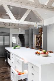 water heater transitional kitchen