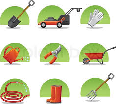These are the most common gardening tools and their uses, including gardening hacks that allow you to buy fewer tools. Web Icons Garden Tools Stock Vector Colourbox