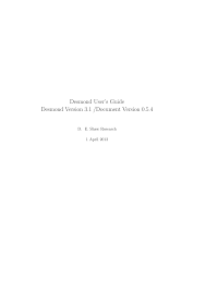 Desmond ho & associates, ayer keroh. Http Gohom Win Manualhom Schrodinger Schrodinger 2012 Docs Desmond Desmond Users Guide Pdf
