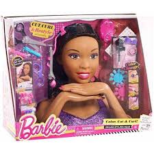 Black Barbie Styling Head Natural Hair Toys Barbie Styling Head Barbie Black American Hair