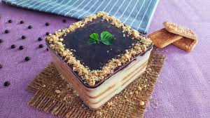 Menerima tempahan kek dan biskut sekitar bukit kepong,pagoh dan see more of suci recipe biscuits & cakes on facebook. Resep Eclair Cake No Oven No Kukus Ide Jualan Dessert Box Murah Youtube