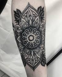 And get to know their unique styles & specialties! Mandala By Artist Matthewrubitattoos Royalfleshtattoo Chicago Chicagotattooartist Chicagotattoos Mandalatattoo C Flesh Tattoo Dot Work Tattoo Arm Tattoo