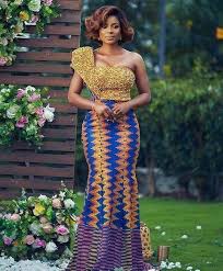 34 Latest Ghanaian Kente Dresses Styles For Engagement To Copy In 2019 Fashionuki