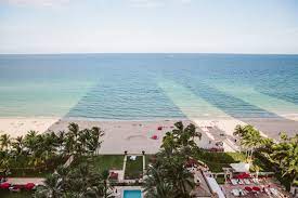 Sunny Isles Beach As Seen From Acqualina Resort Spa Hotel Beachfront Hotels Resort Spa