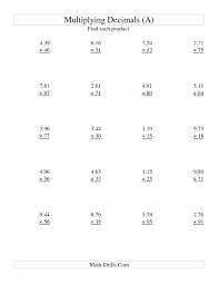 Ordering Decimals Worksheet 5th Grade 5th Grade Math Worksheets Decimals Grade Paring And In 2020 Decimals Multiplying Decimals Decimals Worksheets