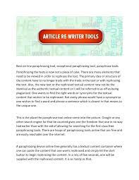 What Is The Best Online Paraphrasing Tool Find Out Now Research Writing Digital Content Online