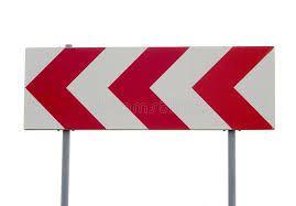 Black And White Arrow Road Sign Traffic Sign Warning Traffic Sign Board Red Arrows White Background Sponsored Traffic Sign W Traffic Signs Traffic Sign Boards Stock Photography Free